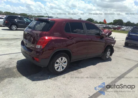 2017 Chevrolet Trax Ls from USA, damaged, VIN 3GNCJKSB6HL134389